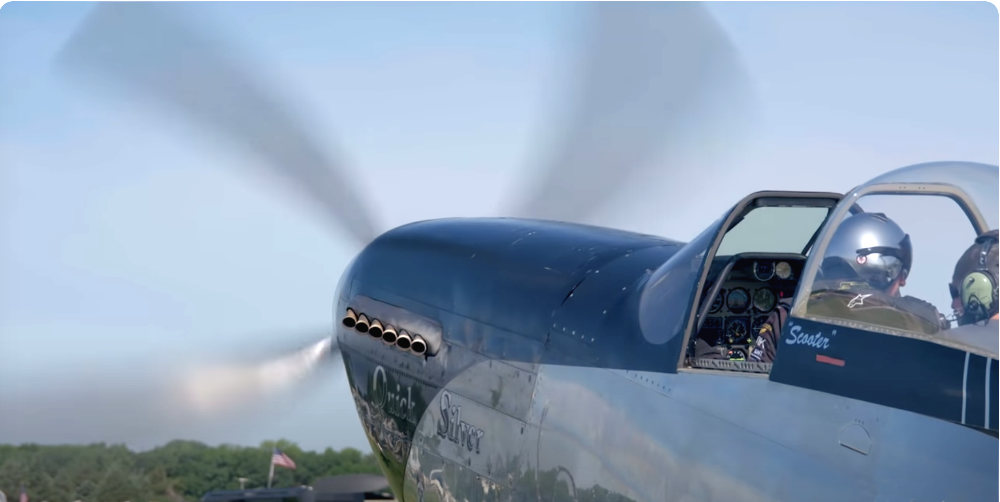 Bud Anderson und die P-51 Mustang