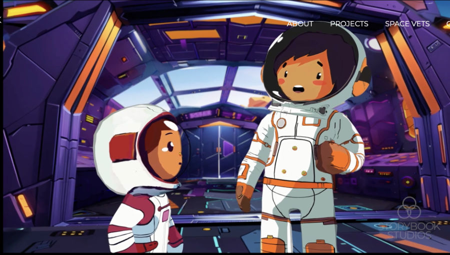 KI generierter Weltraum