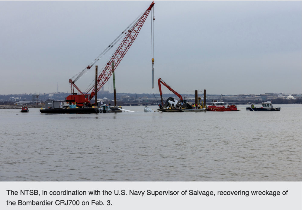 Update 4: Black Hawk und CRJ Jet: NTSB untersucht Zusammenstoß