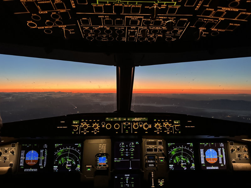 Sekundenschlaf im Cockpit